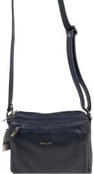 RIALTO sötétkék, két részes, előzsebes divattáska RX355DO-07 - taskaweb