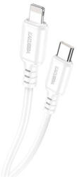 Kakusiga Ksc-982 Weimeng Usb Type-c / Lightning Kábel Pd 20w 1 Méter Fehér