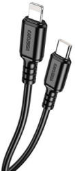 Kakusiga Ksc-982 Weimeng Usb Type-c / Lightning Kábel Pd 20w 1 Méter Fekete