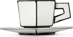 Serax Ceașcă de espresso cu farfurioară Carte Blanche, 2 piese (B0125001-008)