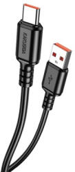 Kakusiga Ksc-982 Weimeng Usb Type-c Kábel 3a 1 Méter Fekete