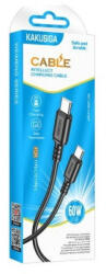 Kakusiga Ksc-982 Weimeng Usb Type-c / Type-c Kábel 3a 1 Méter Fekete