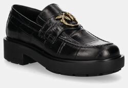 Pinko mokaszin Tina fekete, női, lapos talpú, SD0001 P059 Z99 - fekete Női 40