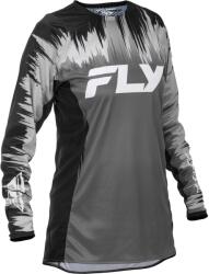 FLY Racing Tricou motocross FLY Racing Lite pentru femei negru-gri-alb (AIM170-0372)