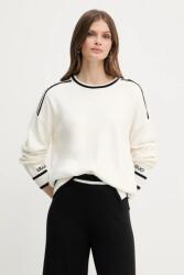 LIU JO pulóver selyemkeverékből könnyű, bézs, TF5230. MS59L - bézs L