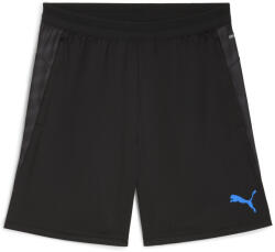 PUMA Férfi Futball Rövidnadrág Regular Fit Individualcup, Fekete PUMA fehér|fekete|kék
