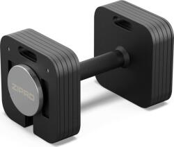 ZIPRO Súlyzó Zipro SQUARE állítható súllyal 24 KG fekete