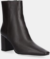 MICHAEL Michael Kors bőr csizma Elise barna, magassarkú, 40T5ELME5L. 251 - barna Női 37