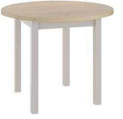 SIGNAL MEBLE Étkezőasztal ADAM 80 cm Szín: Dub cremona torro / kasmír (ADAMDCTKAFI80)