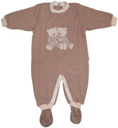  Trimex Pamut hosszú ujjú rugdalózó (68) mogyoró ölelő macik