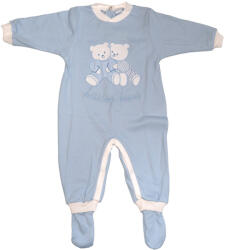  Trimex pamut hosszú ujjú rugdalózó (68) kék ölelő macik