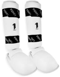 1FIGHT1 Gyerek sípcsont- és lábvédő pár 1Fight1 Suwon XL fehér