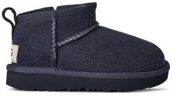 Ugg gyerek hócipő velúrból T CLASSIC ULTRA MINI fekete, 1130750T - sötétkék 30