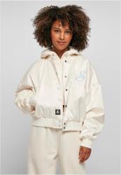Starter Ladies Starter Satin College Jacket palewhite