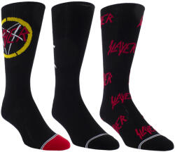 Perri´s Socks șosete (set de 3 perechi) SLAYER - VOLUME CREW - BLACK - PERRI´S SOCKS - SLA370-001