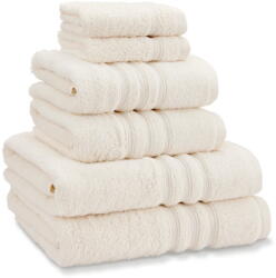 Catherine Lansfield Prosoape de baie crem 6 buc. din bumbac din frotir Zero Twist - Catherine Lansfield Prosop