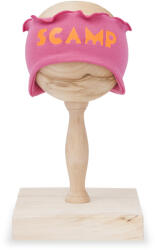 Scamp pamut fülvédős fodros fejpánt - Pink