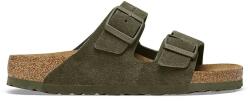 Birkenstock papucs velúrból Arizona zöld, férfi, 1025657 - zöld Férfi 43