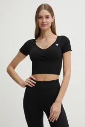 Guess t-shirt MARTINA női, fekete, V5RP06 Z3KH0 - fekete M/L