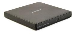 Gembird DVD-RW extern, GEMBIRD, interfata USB 2.0, argintiu, DVD-USB-04 (timbru verde 0.8 lei) (DVD-USB-04) - magazinpc
