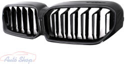  BMW G30/G31 LEDES Fényes Fekete Hűtőrács M-Performance Led Design M-Power 2020-2023