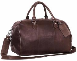 Chesterfield LIAM barna színű bör utazótáska C20-0013-01