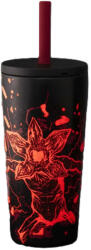 Bialetti Stranger Things füles tumbler szívószállal 600ml (STRTH05A)