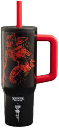 Bialetti Stranger Things füles tumbler szívószállal 900ml (STRTH01A)