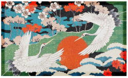 Artsy Mats Covoraș de intrare 40x70 cm Japanese Bird - Artsy Doormats Pres