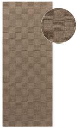 Villeroy & Boch Covor tip traversă maro țesut manual din lână 80x200 cm Scala - Villeroy&Boch Covor
