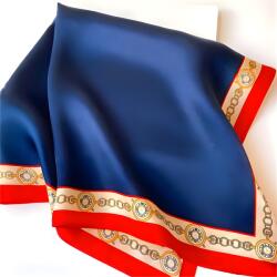 HARAHU VA-38935 Kendő - Sötétkék / Piros KP38935