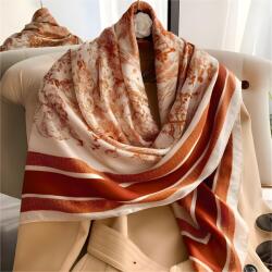 HARAHU UL-38930 Kendő- Narancssárga / Fehér KP38930