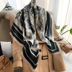 HARAHU UL-38928 Kendő - Zöld / Fehér KP38928