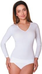 Wadima Maiou de damă mânecă lungă alb: 3XL (W102014.bialy 3XL)