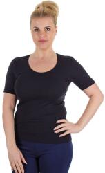 Wadima Bluză de damă cu mânecă scurtă WADIMA. 1198 negru: M (W103126.czarny M)