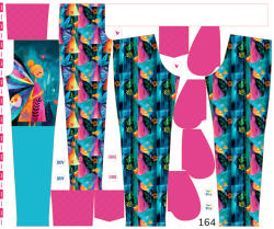 Takoy Panel szabásmintával 164 softshell nadrágra nyári szárnyak varázsa