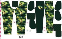 Takoy Panel szabásmintával 128 softshell nadrágra esőtündér