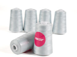 Takoy Overlock / coverlock poliészter cérna TKY 5000 szürkéskék színű