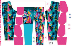 Takoy Panel szabásmintával 122 softshell nadrágra nyári szárnyak varázsa