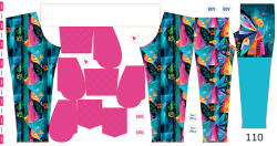 Takoy Panel szabásmintával 110 softshell nadrágra nyári szárnyak varázsa