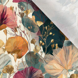 Takoy Jersey Takoy pasztell virágok petróleum-arany álom