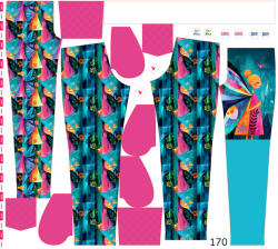 Takoy Panel szabásmintával 170 softshell nadrágra nyári szárnyak varázsa