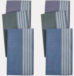 GUASCH ORFEUS férfi pamut zsebkendők, 6 db Mix 43 x 43 cm-es Ajándékdobozban 6 db