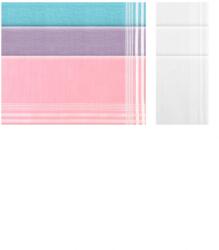 GUASCH ELEKTRA női pamut zsebkendők, 6 db Mix 35 x 35 cm-es Ajándékdobozban 6 db