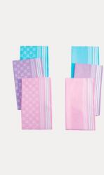 GUASCH IRIS női pamut zsebkendők, 6 db Mix 35 x 35 cm-es Ajándékdobozban 6 db