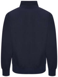 Just Hoods Uniszex cipzáros pulóver oldalsó zsebekkel AWJH147, New French Navy-L (awjh147nfrnv-l)