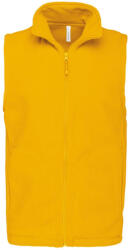 Kariban Férfi LUCA polár mellény, Kariban KA913, Yellow-S (ka913ye-s)