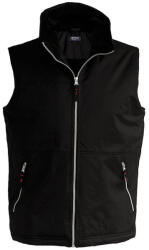 Kariban Férfi mellény pvc bevonattal, Kariban KA659, Black-L (ka659bl-l)
