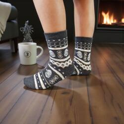 Aura Via Mikulásos-Karácsonyi gyapjú gyerek zokni 32-35 102773