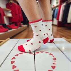 Aura Via Mikulásos-Karácsonyi gyapjú gyerek zokni 32-35 102740